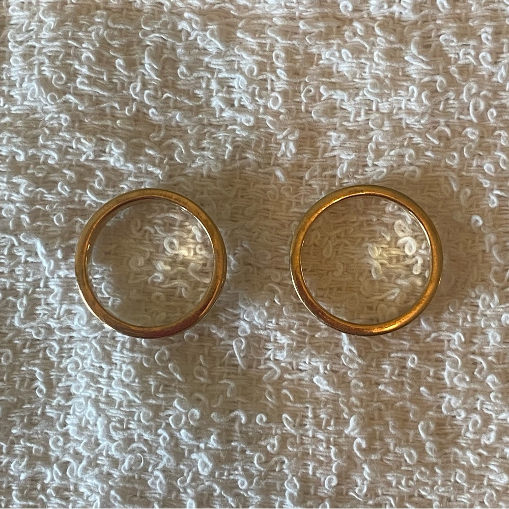 Stacking Gold & Gem Rings - Picture 3 of 5